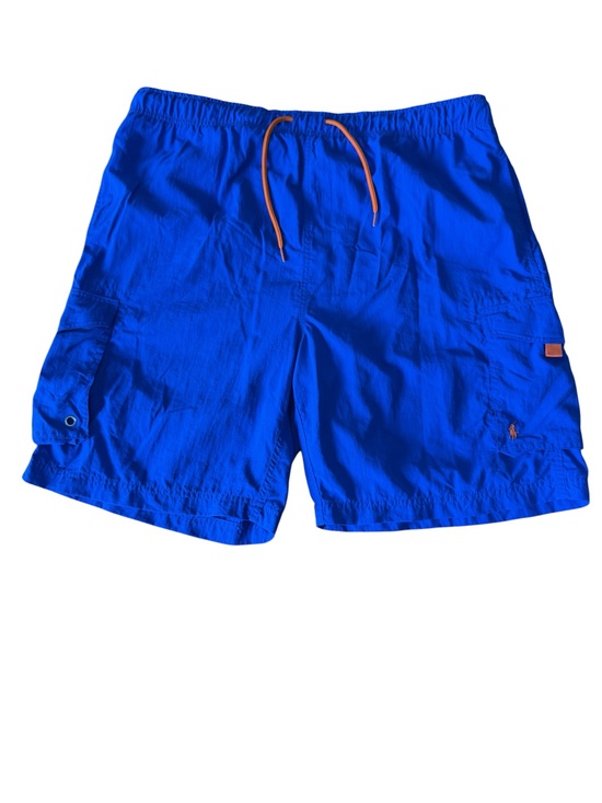 Polo Ralph Lauren Other - Polo Sport Ralph Lauren Swim Shorts Mens XL Blue Orange Pony Y2K